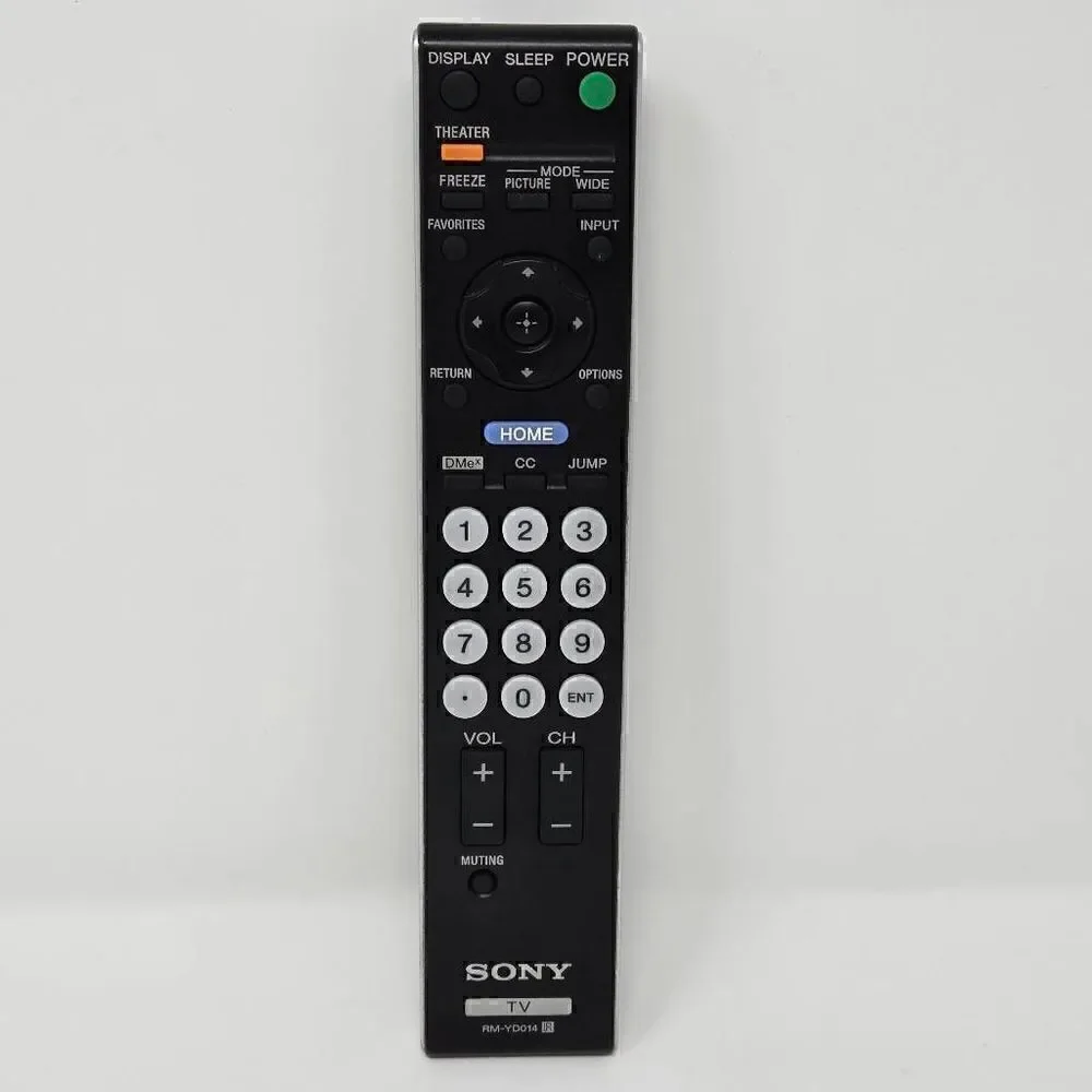 SONY RM-YD014 TV REMOTE CONTROL FOR BRAVIA KDL32XBR4 KDF37H1000 KDL40D3000 BLACK